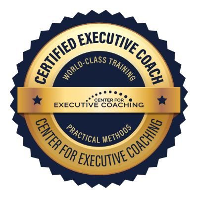 Certified Executive Coach badge, Center for Executive Coaching